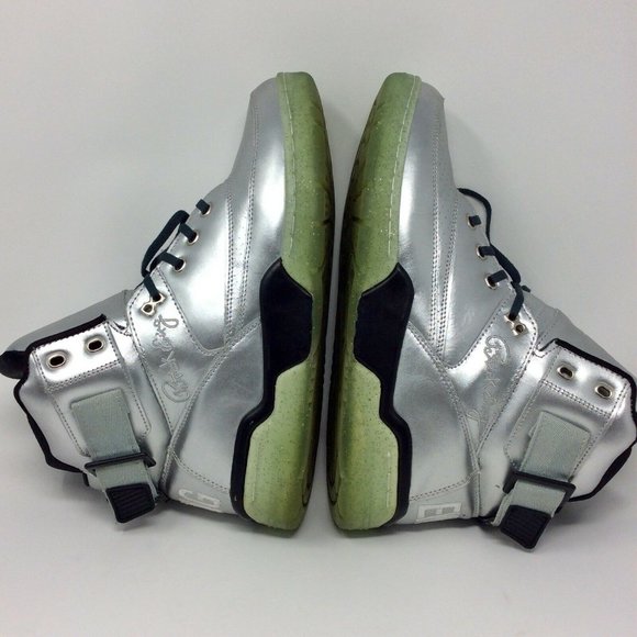 Patrick Ewing 33 Hi Platinum Silver Ice Soles 12 - Picture 5 of 9